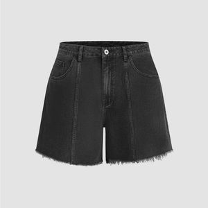 High Waist Denim Shorts 🖤